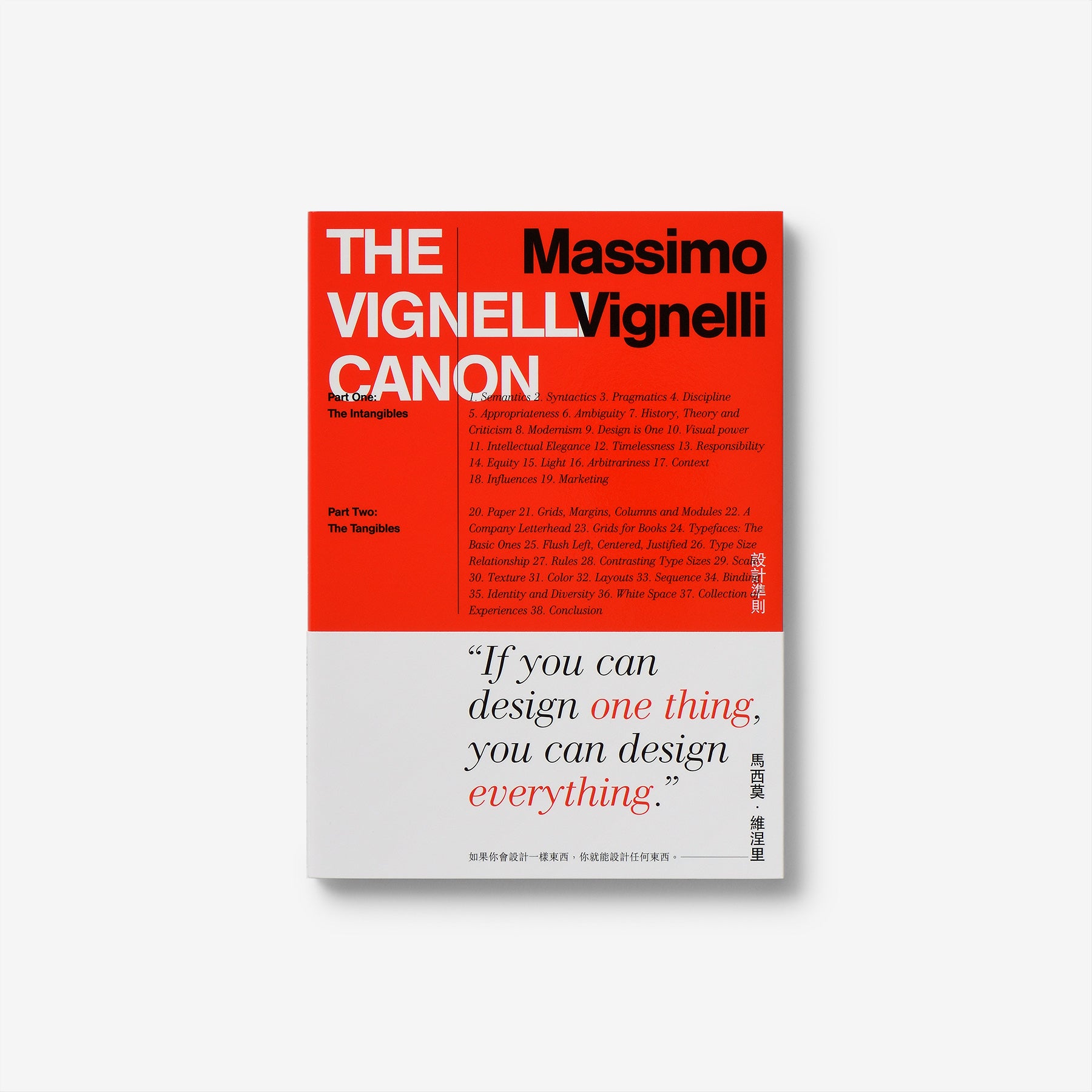 設計準則: Massimo Vignelli （The Vignelli Canon） | North East