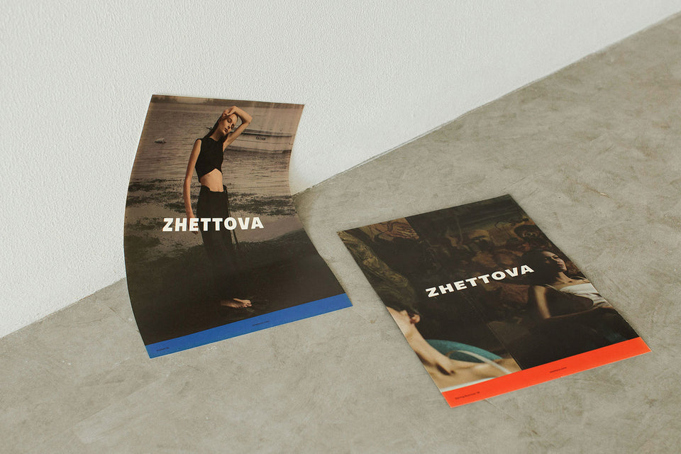 CONTEMPT: ZHETTOVAのルックブックと広告