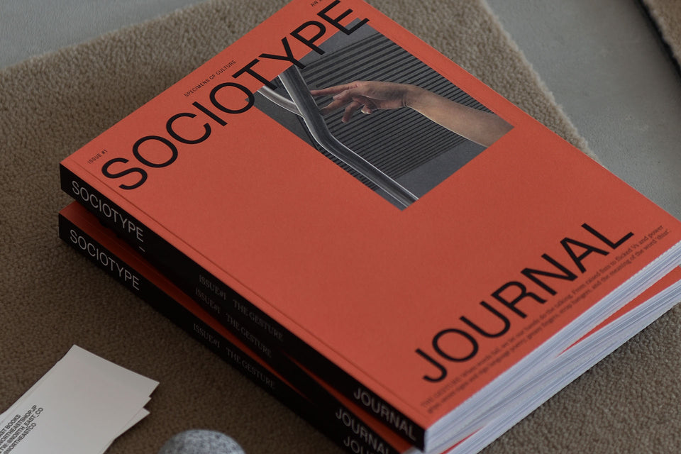 タイプファウンドリーが刊行する雑誌『Sociotype Journal』