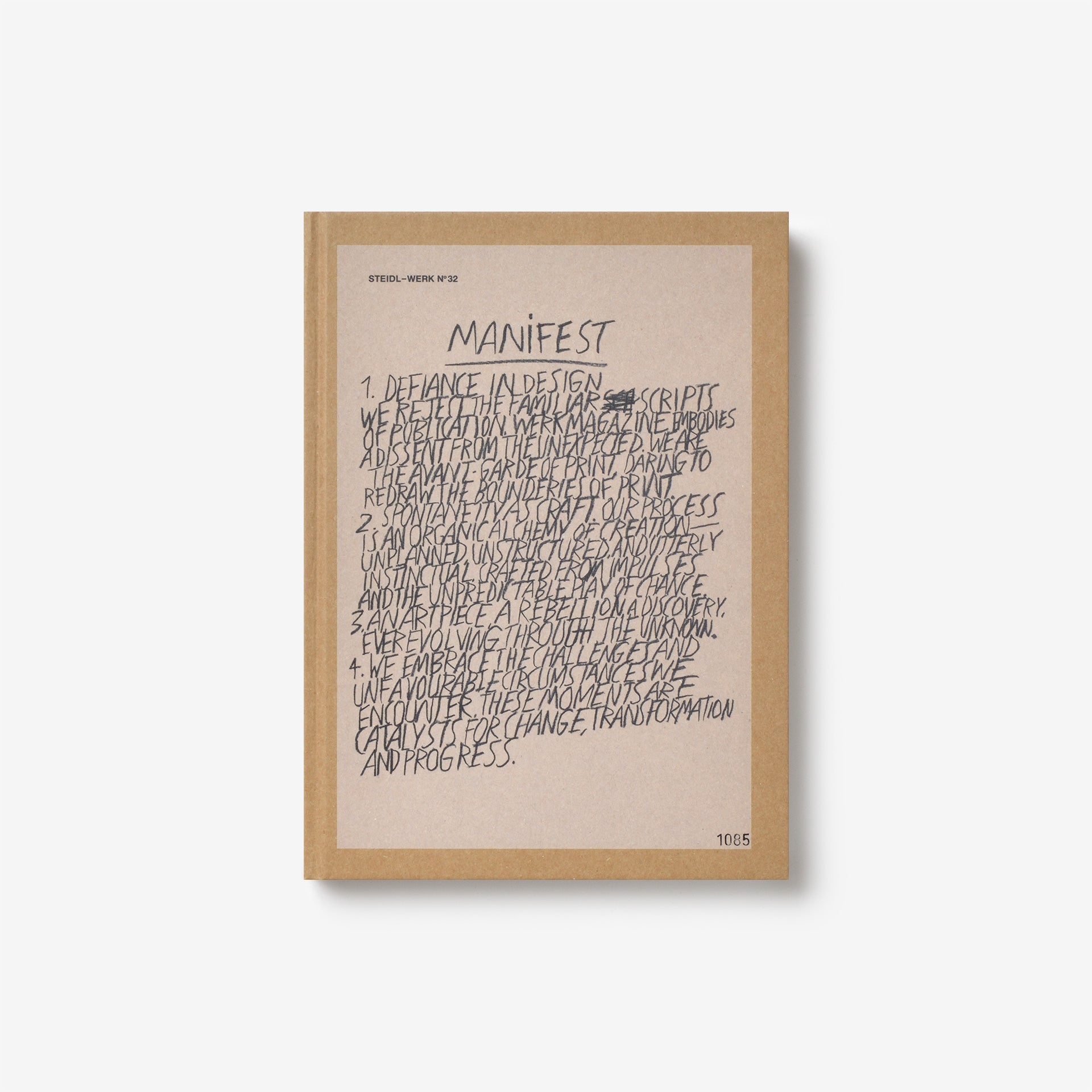 Steidl–Werk No.32: Manifest