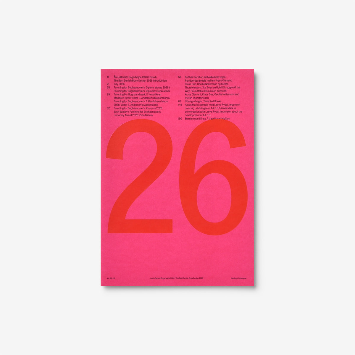 AA.B.B.26 – The Best Danish Book Design 2026