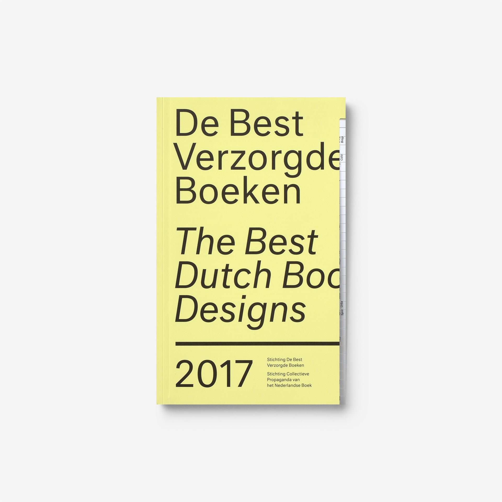 オランダのブックデザインアワード「The Best Dutch Book