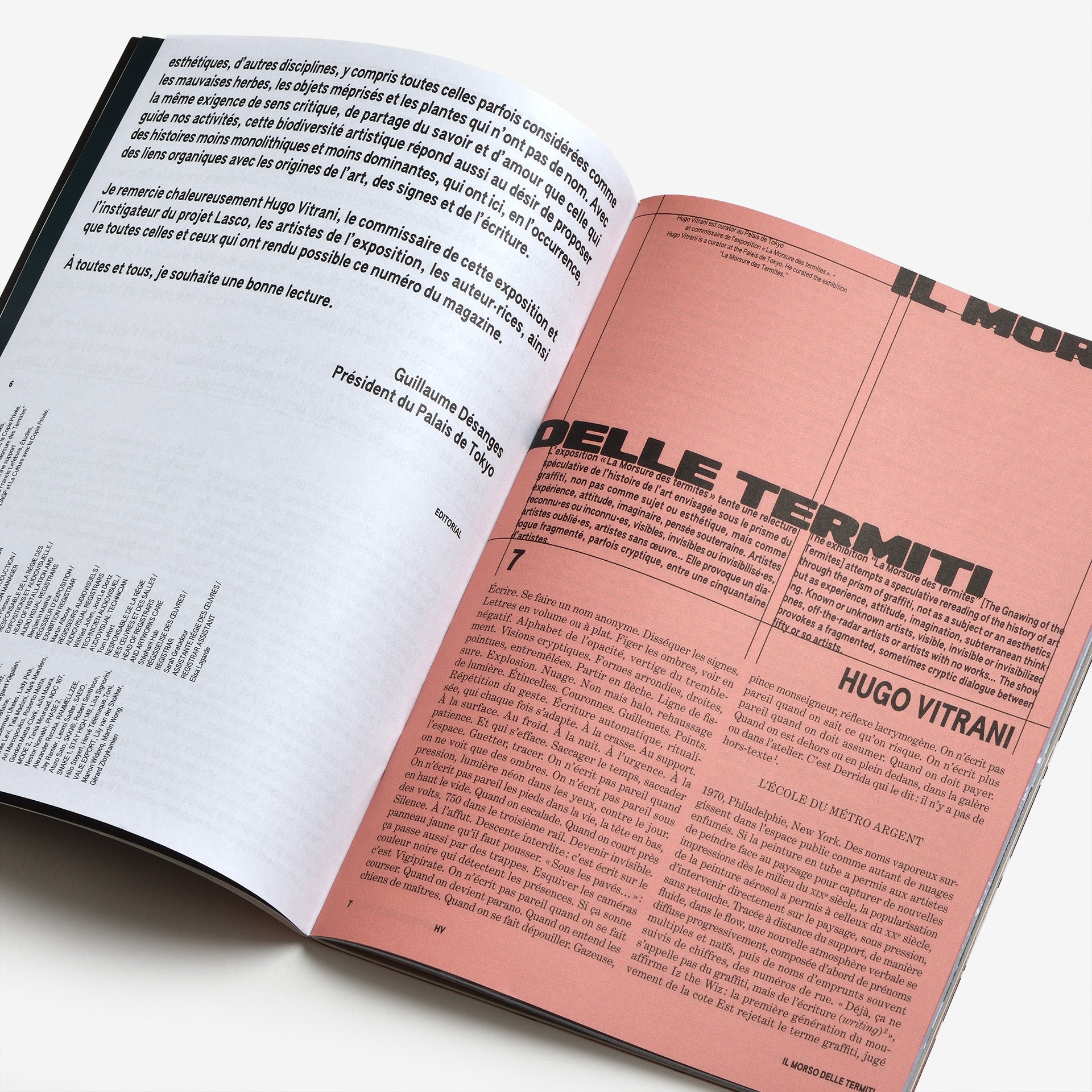 P L S – The magazine of the Palais de Tokyo #35 – The Gnawing of the Termites