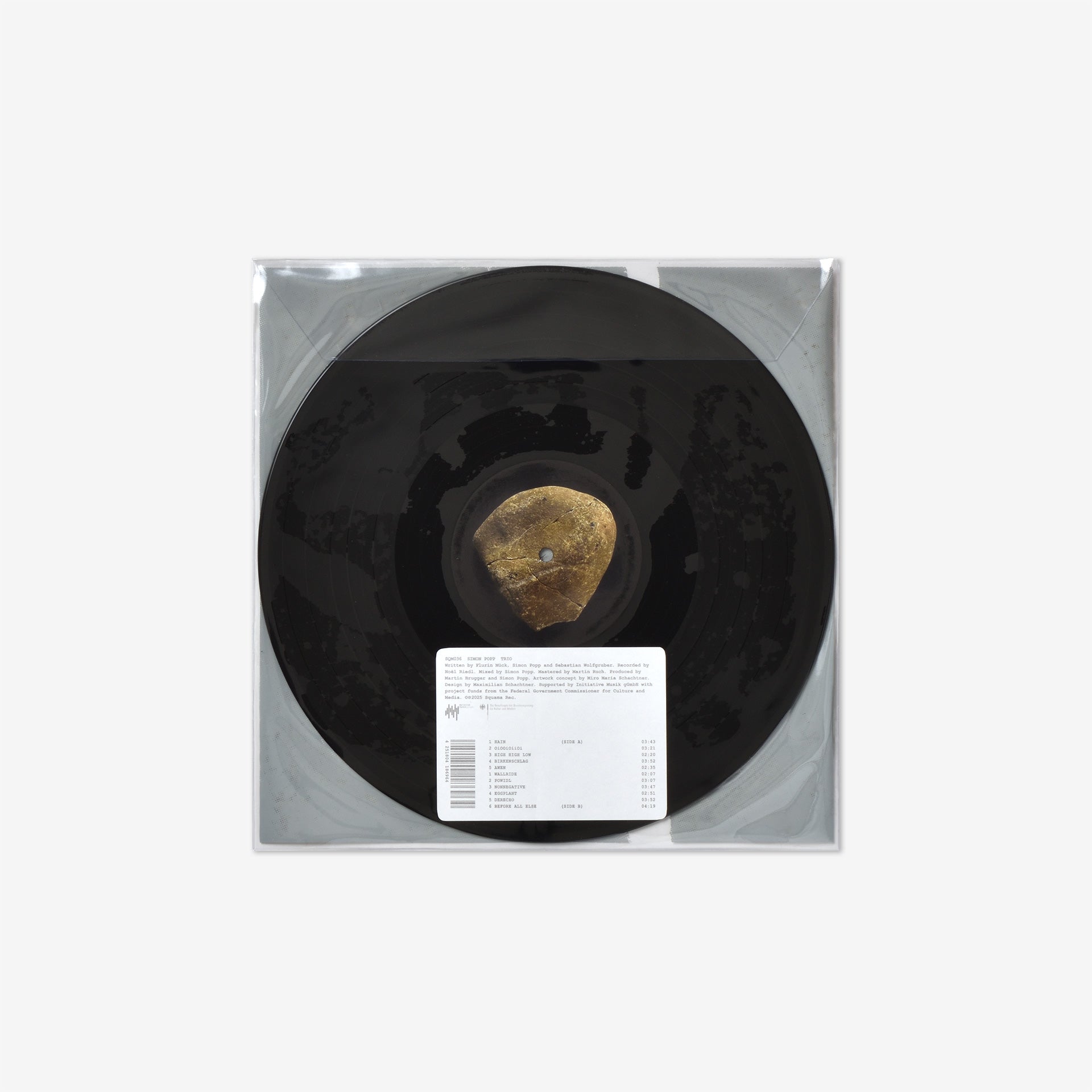 Simon Popp: Trio (Black Vinyl)