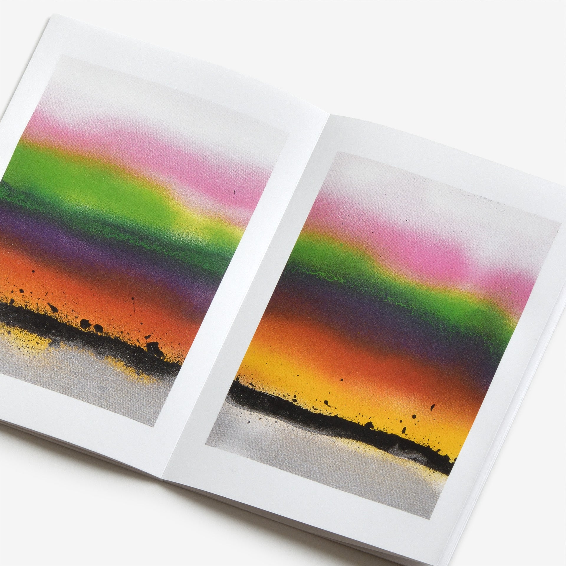 Jonathan Monk: Eleven second painting (white, antique white, pink, lemon yellow, light green, dark green, purple, red, yellow, black, silver) 2025 (Cover B)