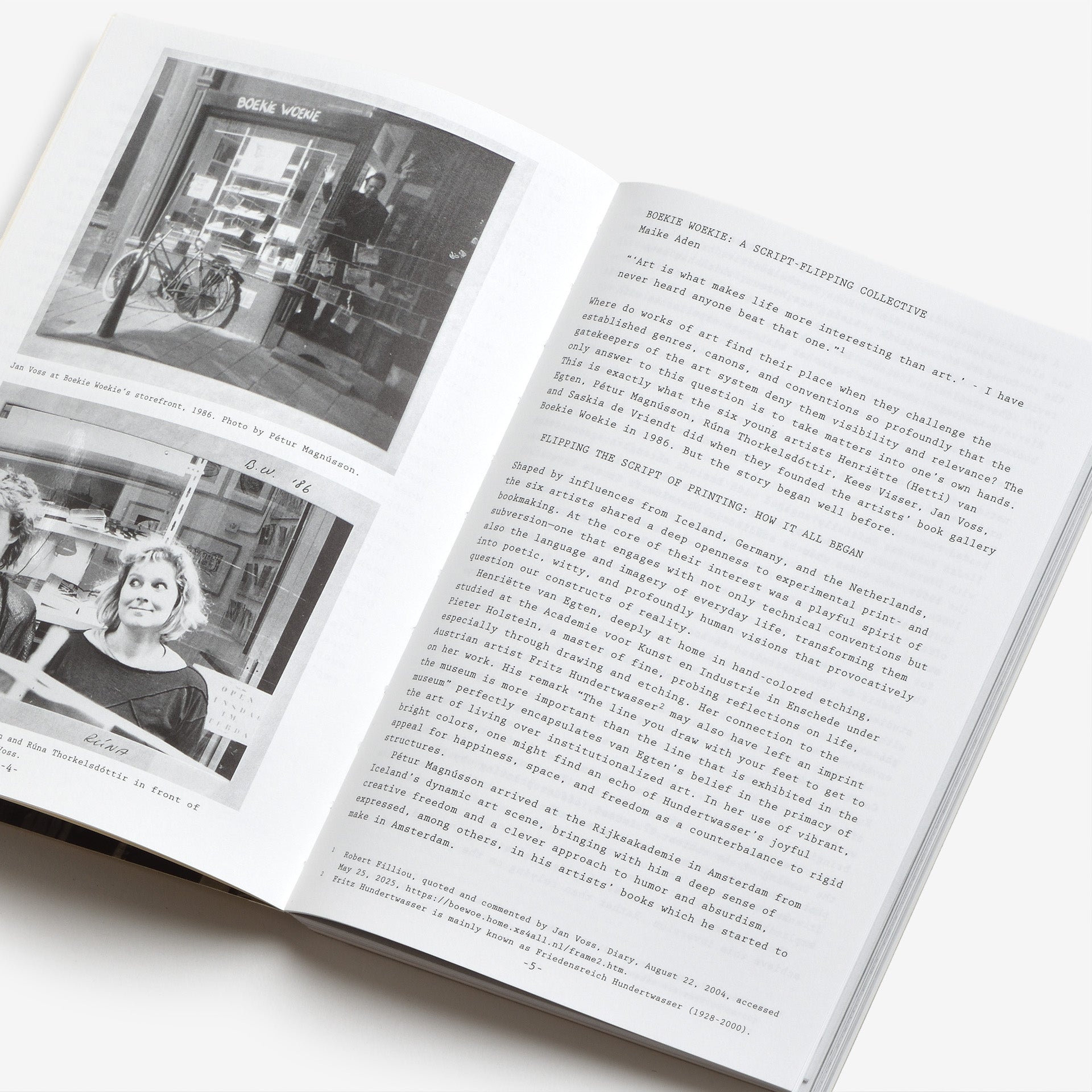 In the Wake of Blind Navigation. Boekie Woekie - Books by Artists