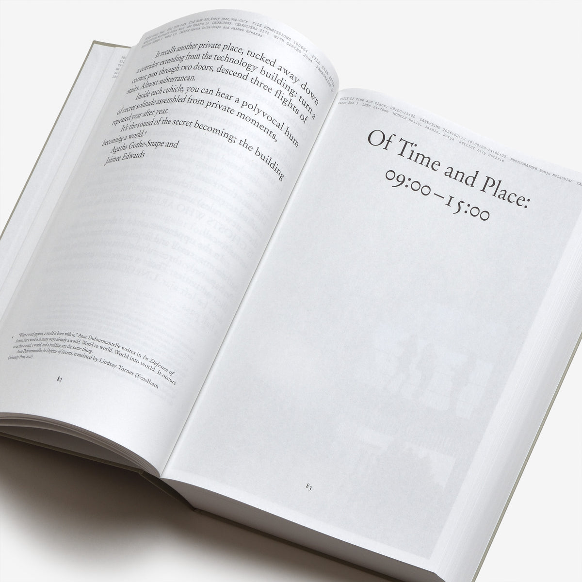 BVN, Becoming: Stories of Time and Place