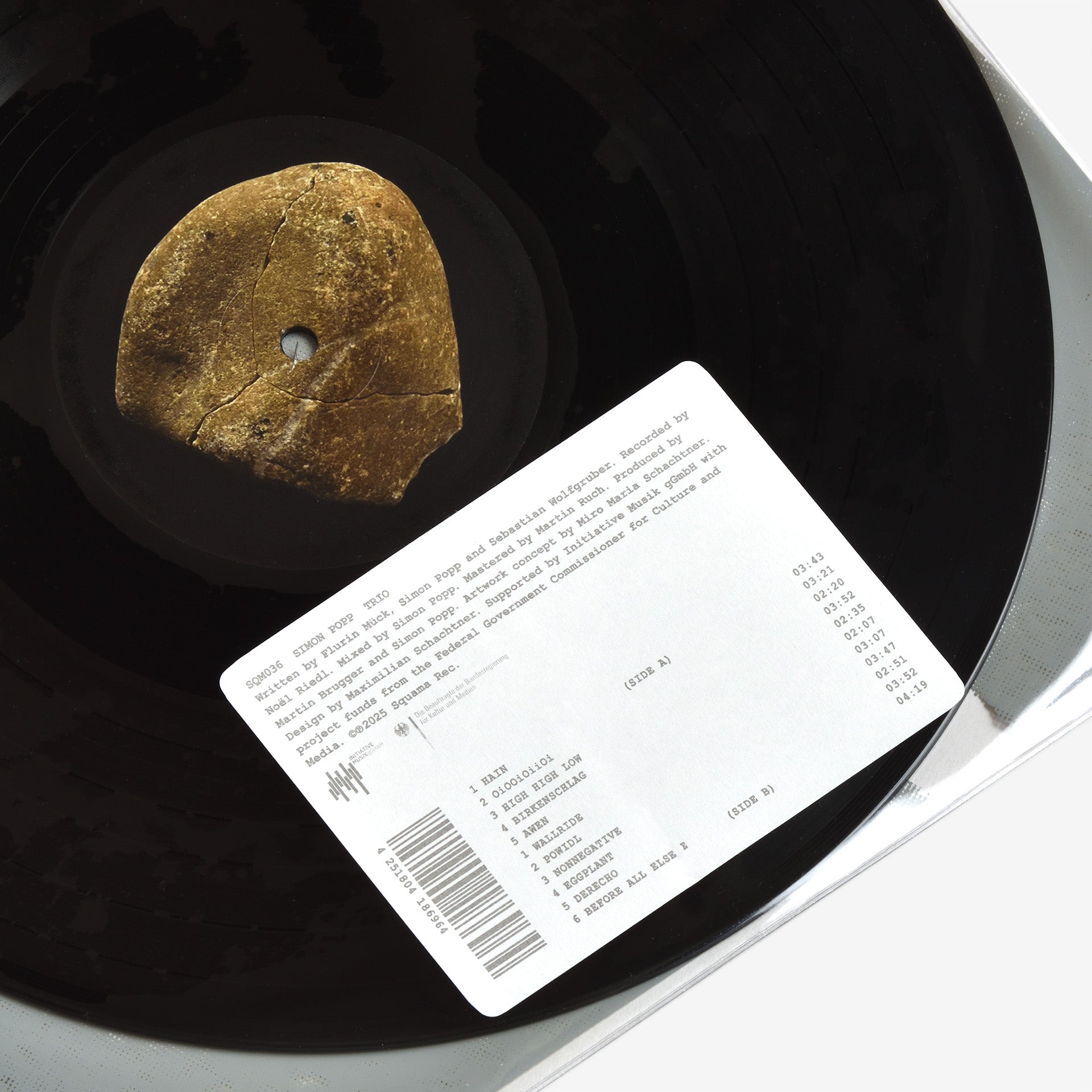 Simon Popp: Trio (Black Vinyl)