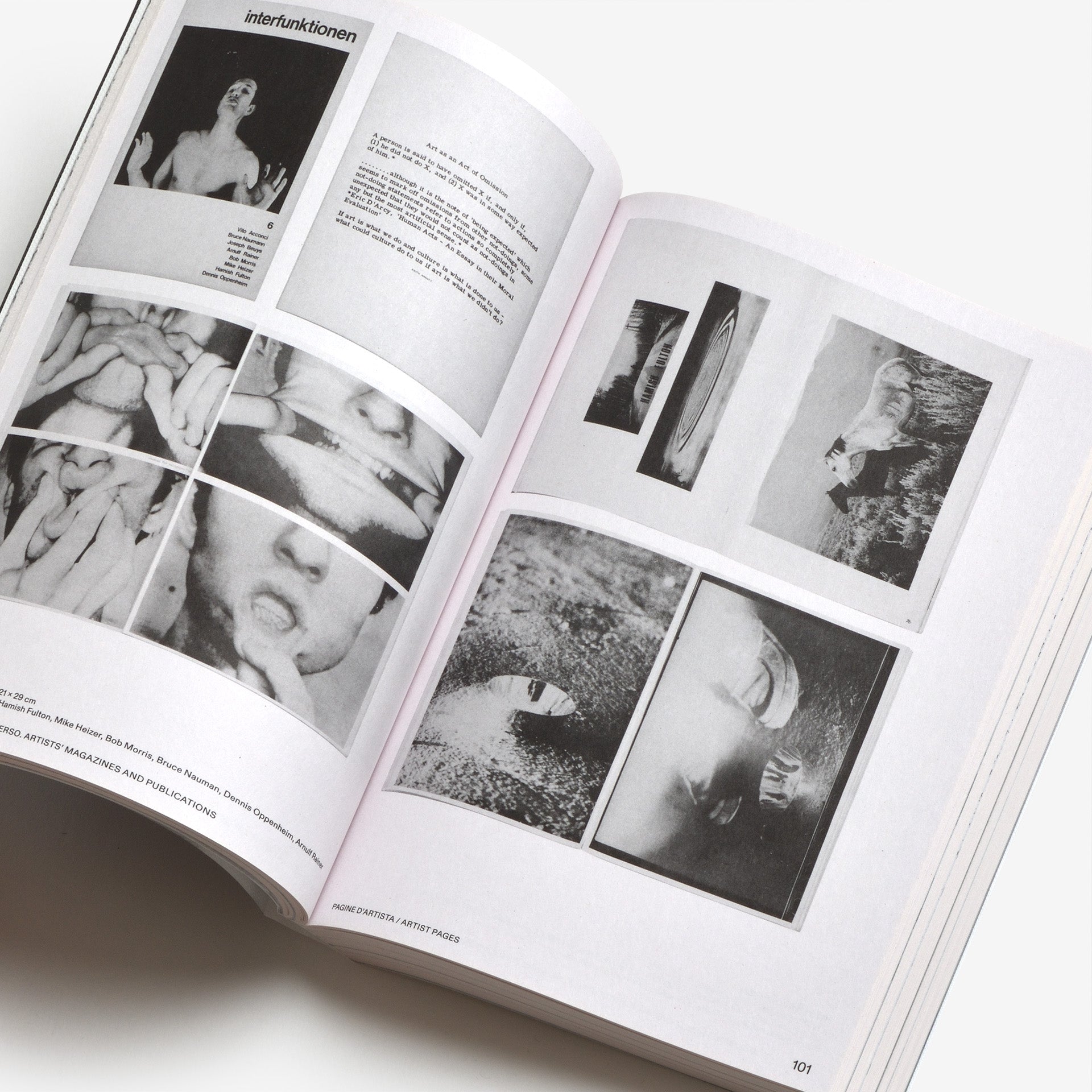 Costruzione dell'universo. Artists' Magazines and Publications
