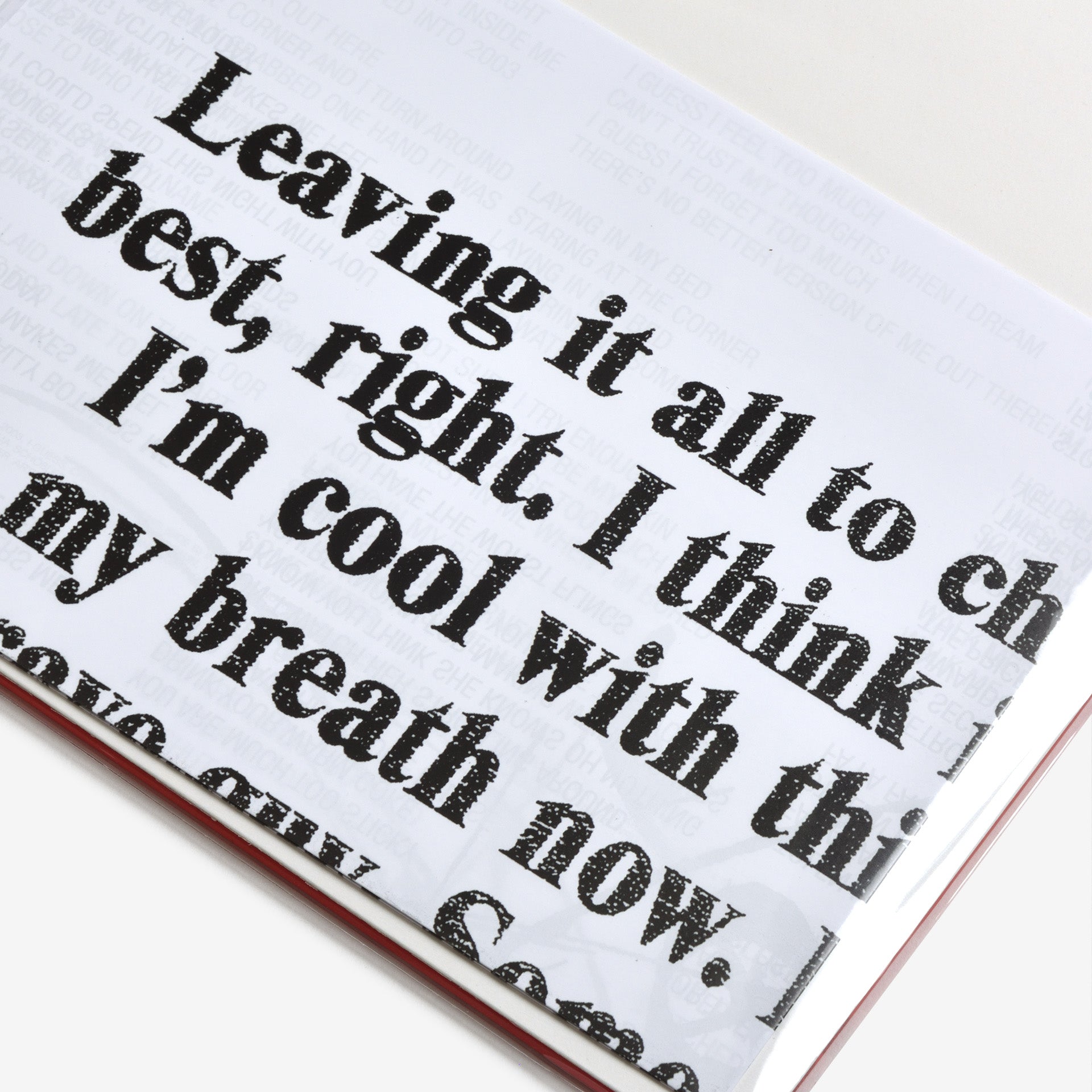 Leaving It All To Chance