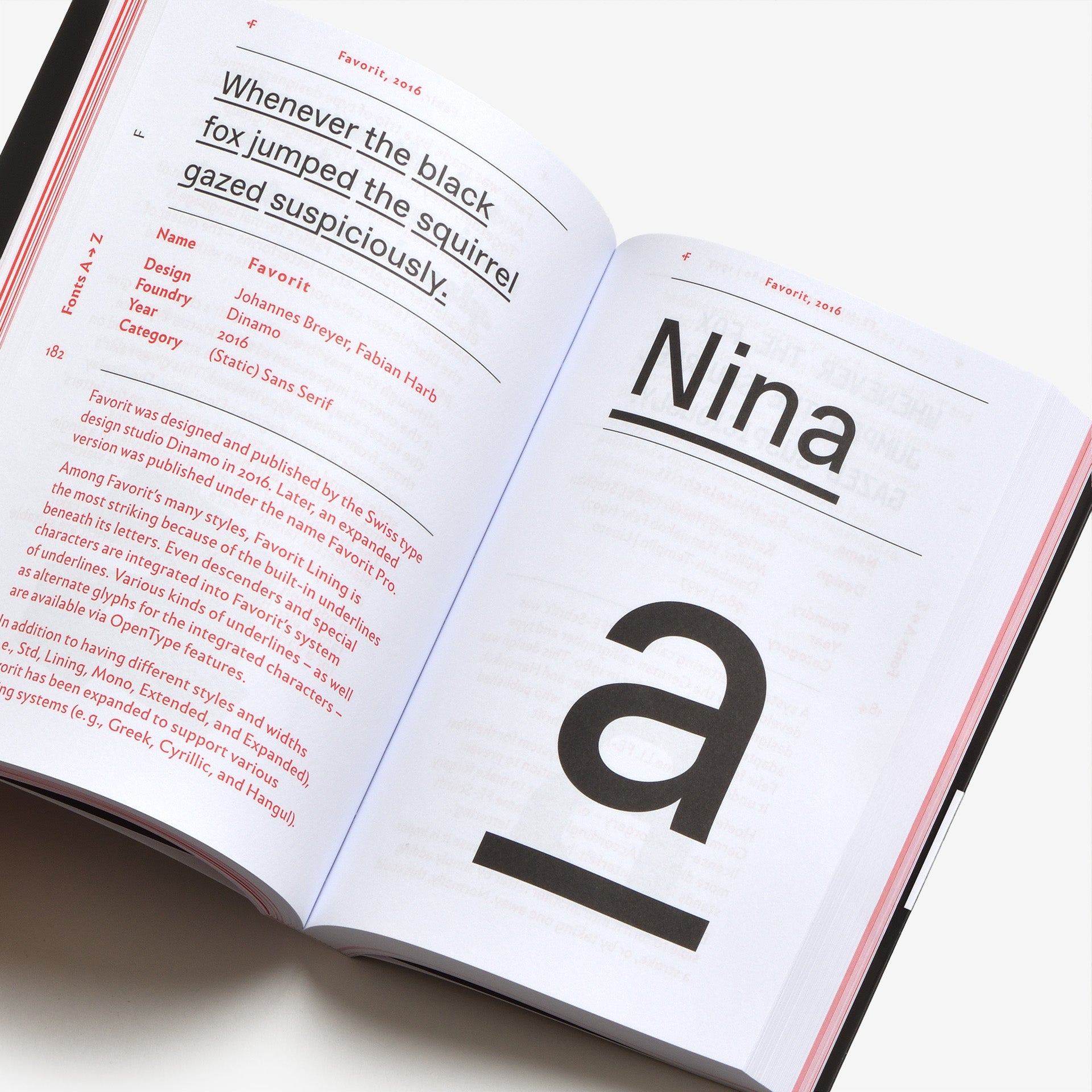 The quick classification guide for typography: A handbook for designers