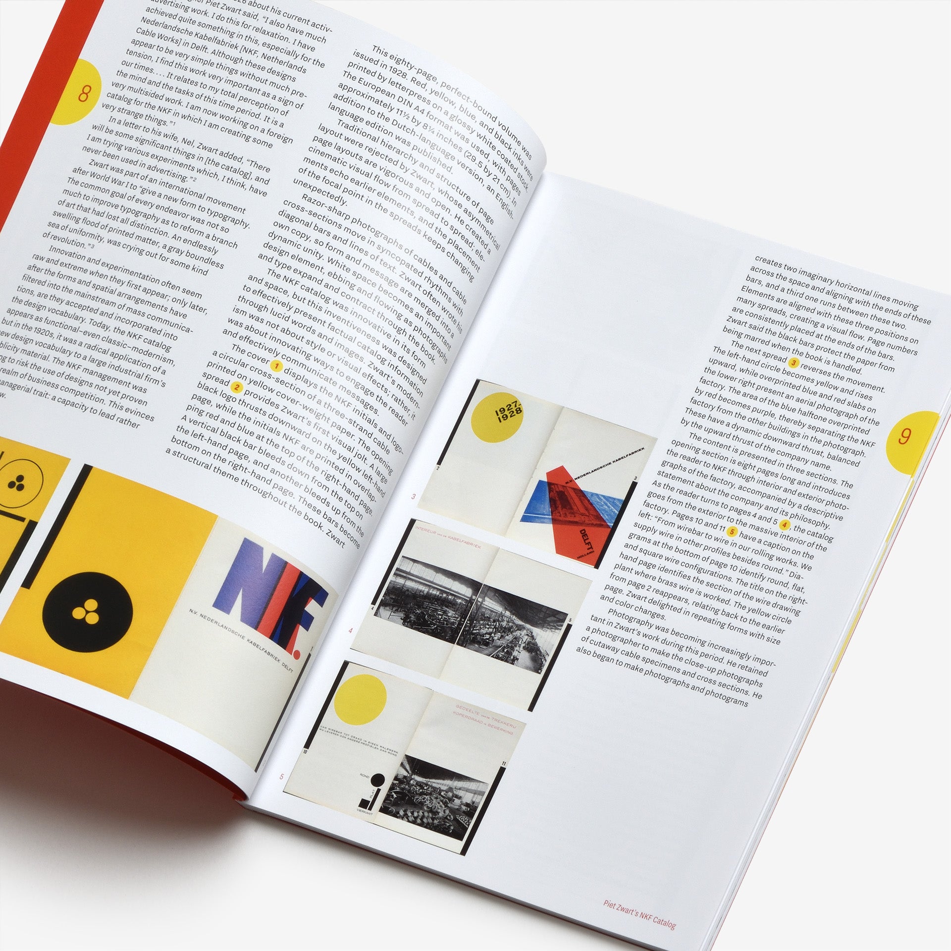 NKF Piet Zwart’s AvantGarde Catalog for Standard Cables, 19271928