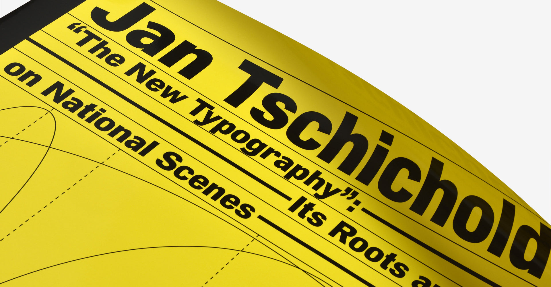 Jan Tschichold’s The New Typography: Its Roots and Impact on National Scenes