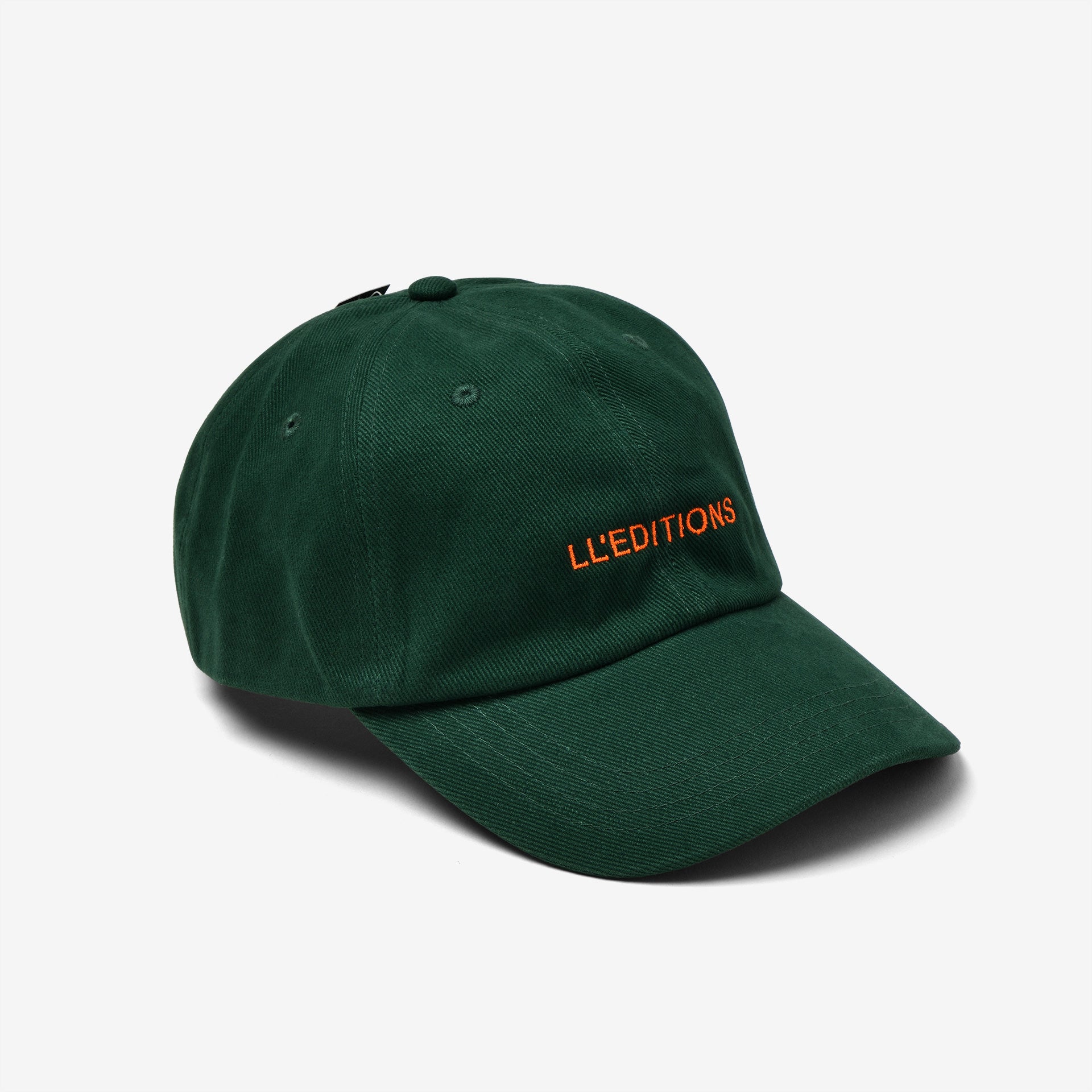 ll’Editions Standard Cap (Forest Green / Fluorescent Orange)