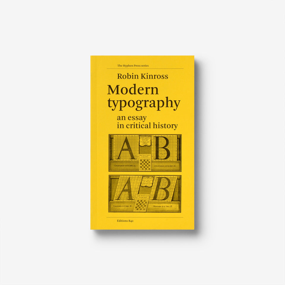 Modern Typography: An Essay in Critical History