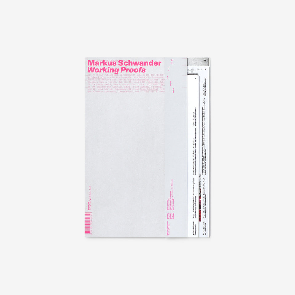 Markus Schwander: Working Proofs