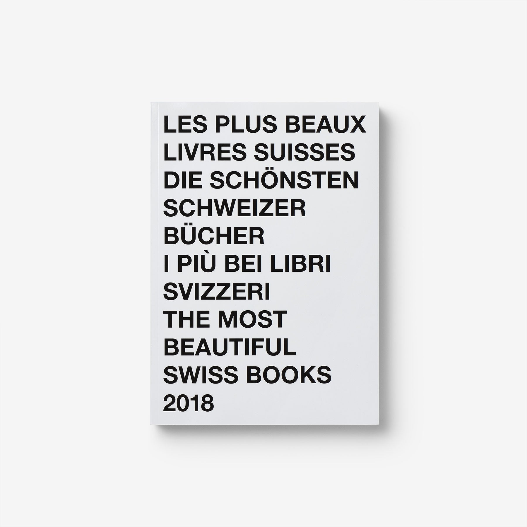 The Most Beautiful Swiss Books 2018