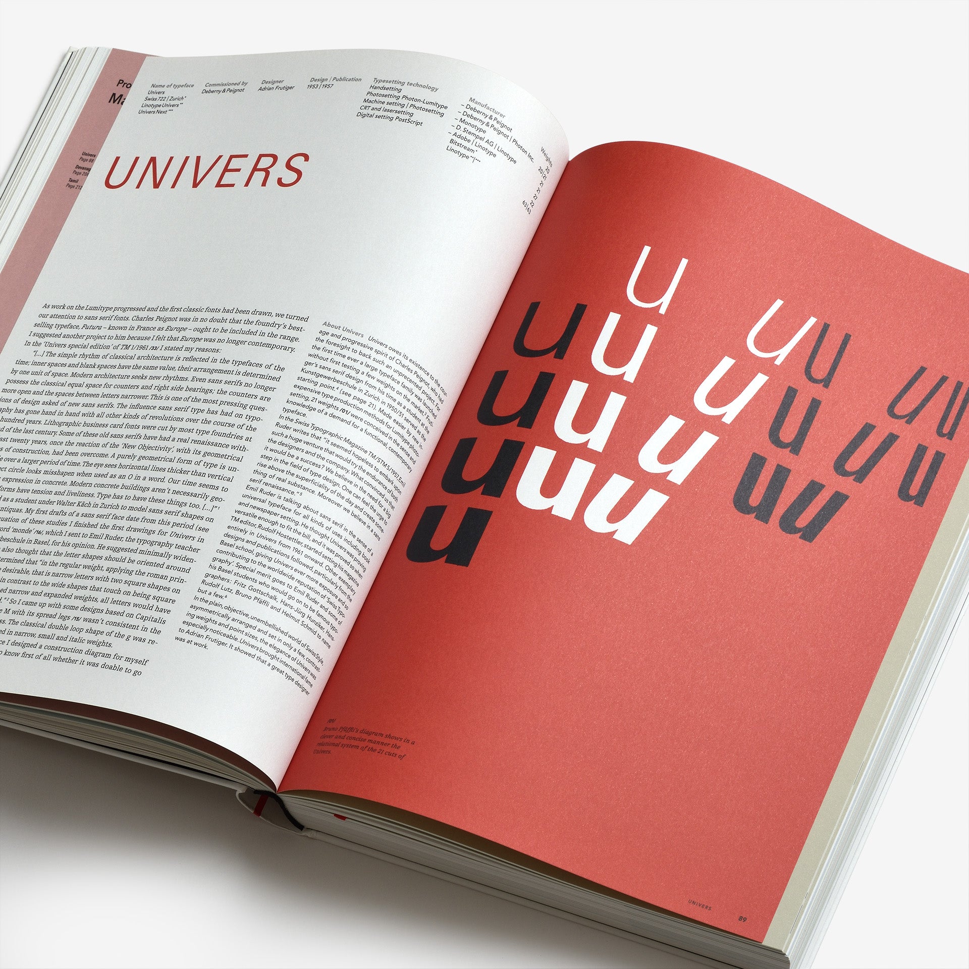 Adrian Frutiger – Typefaces: The Complete Works | North East