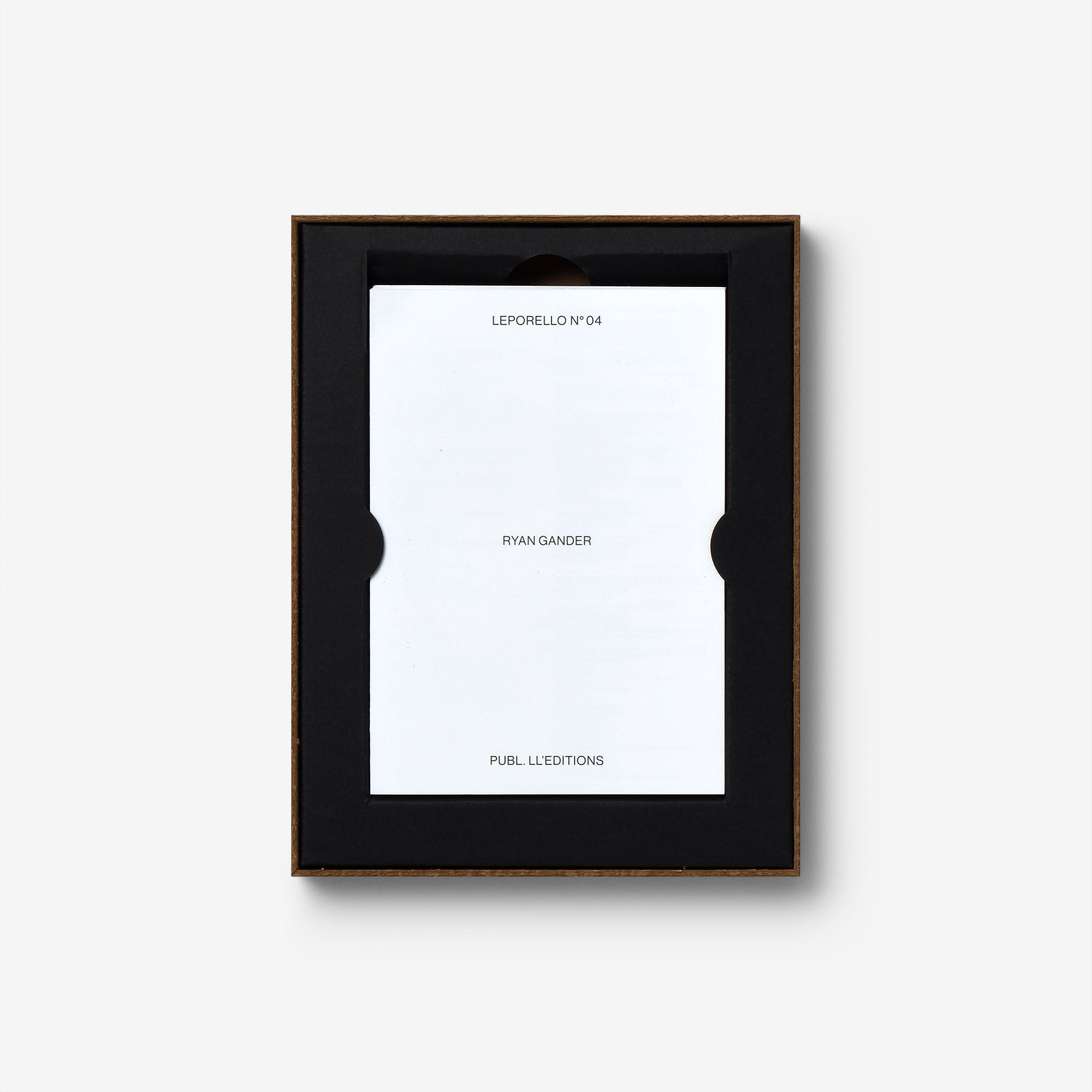 Leporello N° 04 by Ryan Gander