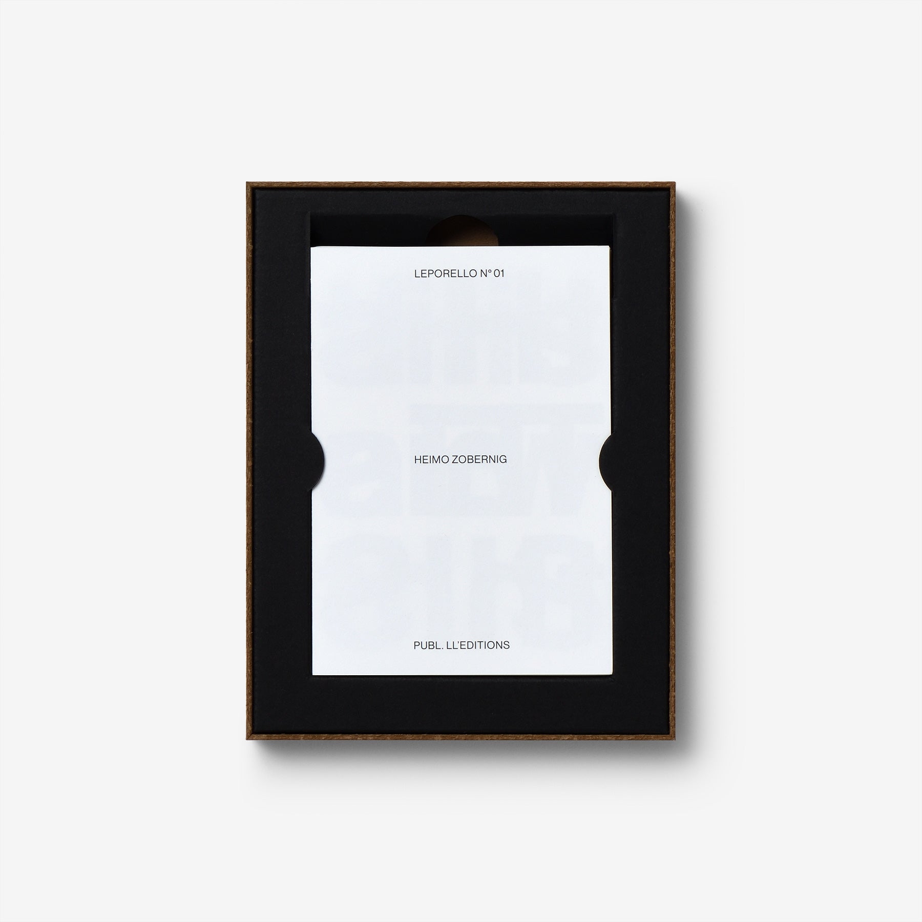 Leporello N° 01 by Heimo Zobernig