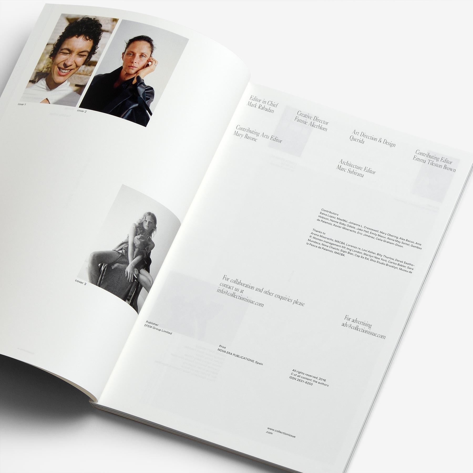 Collection Issue 01 (Jess Cole)