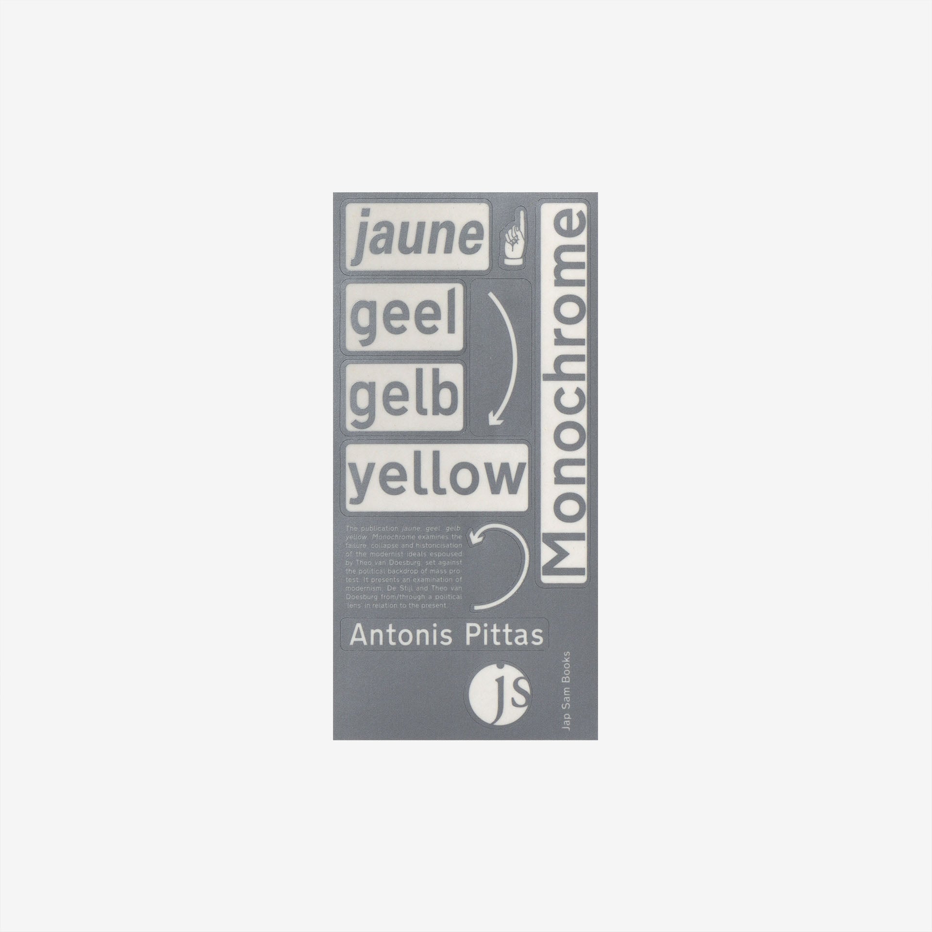 Antonis Pittas: jaune, geel, gelb, yellow. Monochrome