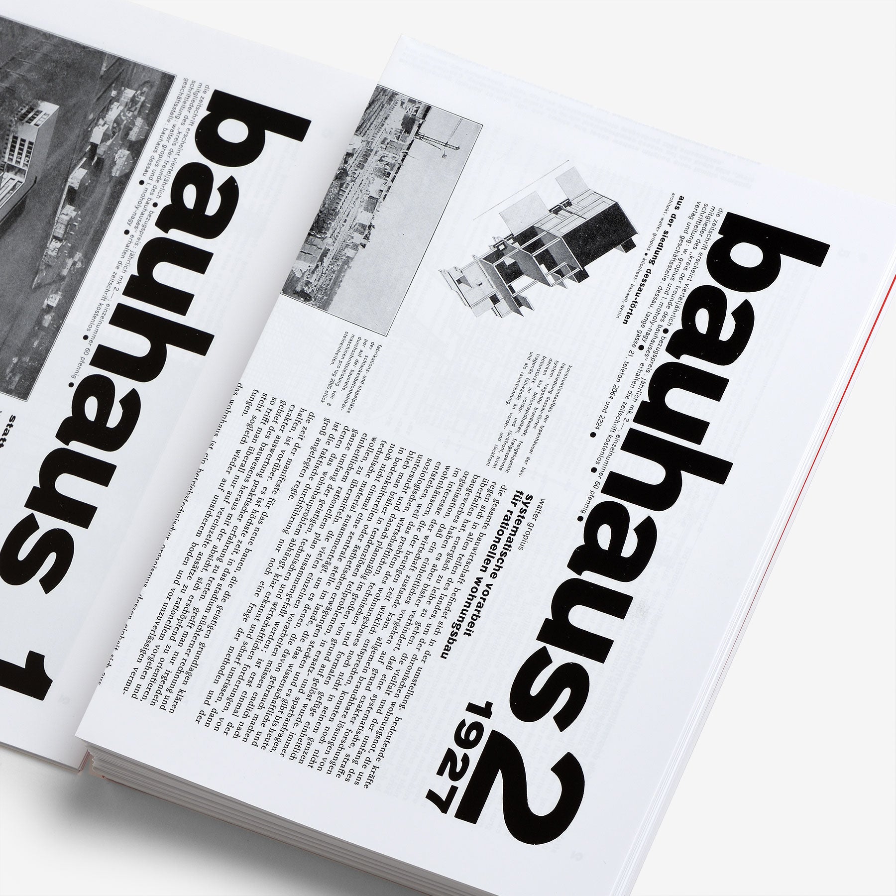 bauhaus journal 1926–1931 | North East