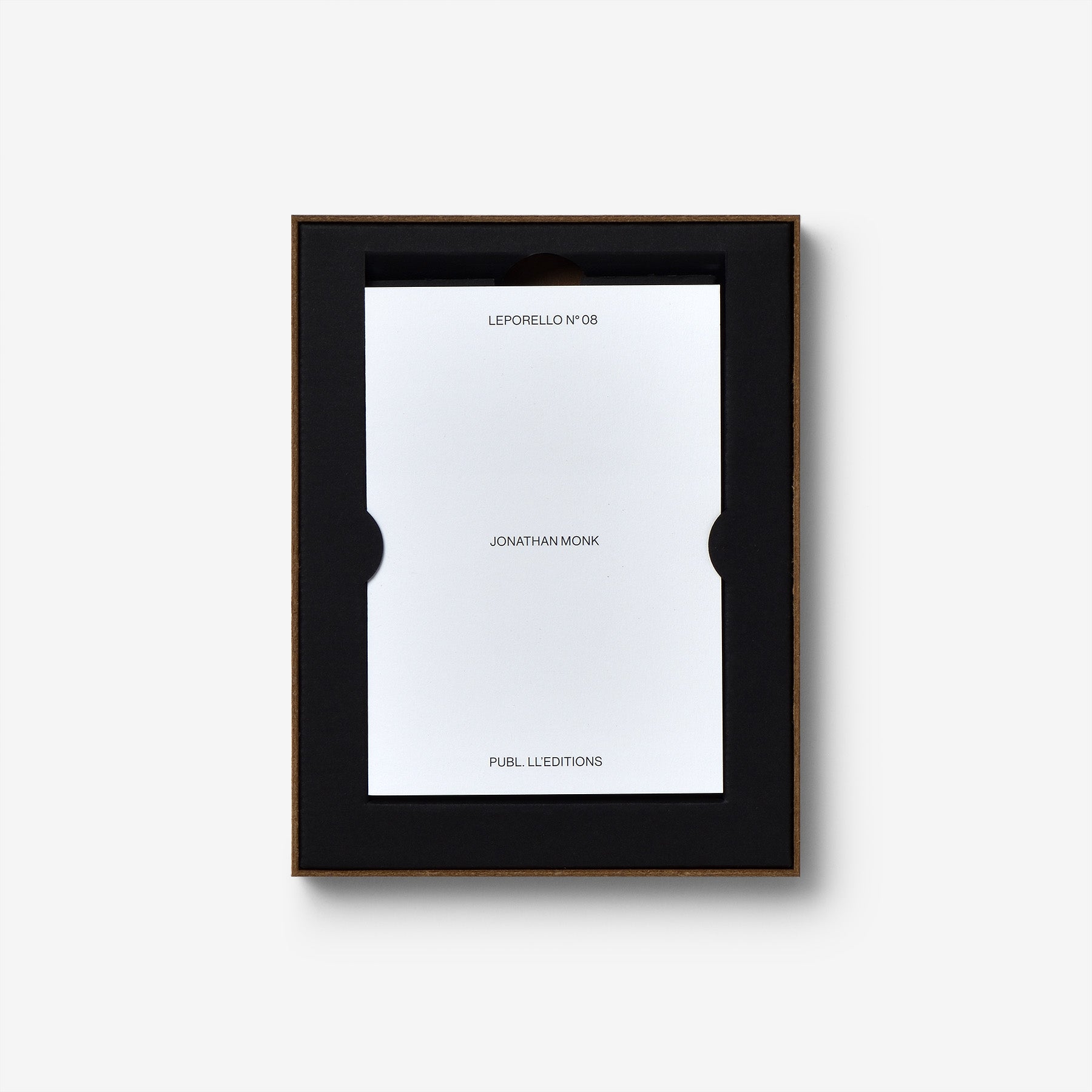 Leporello N° 08 by Jonathan Monk