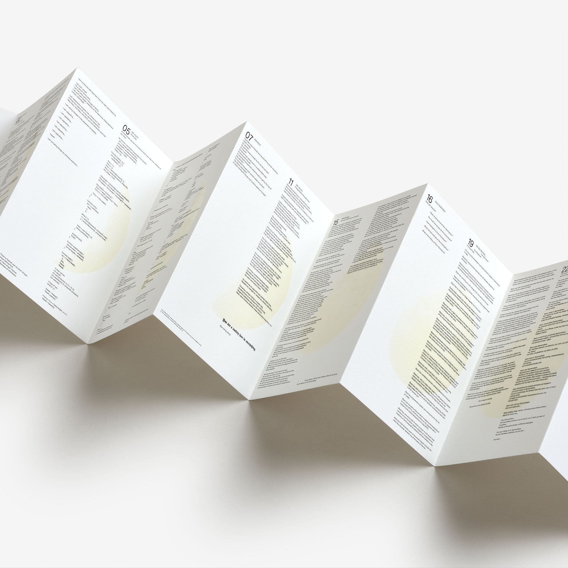 Leporello N° 04 by Ryan Gander