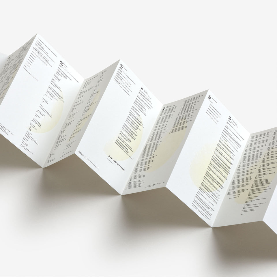 Leporello N° 04 by Ryan Gander