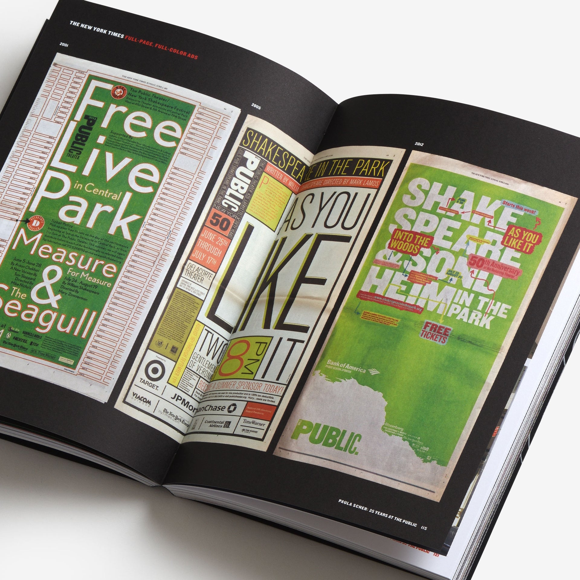 Paula Scher: Twenty-Five Years at the Public, A Love Story