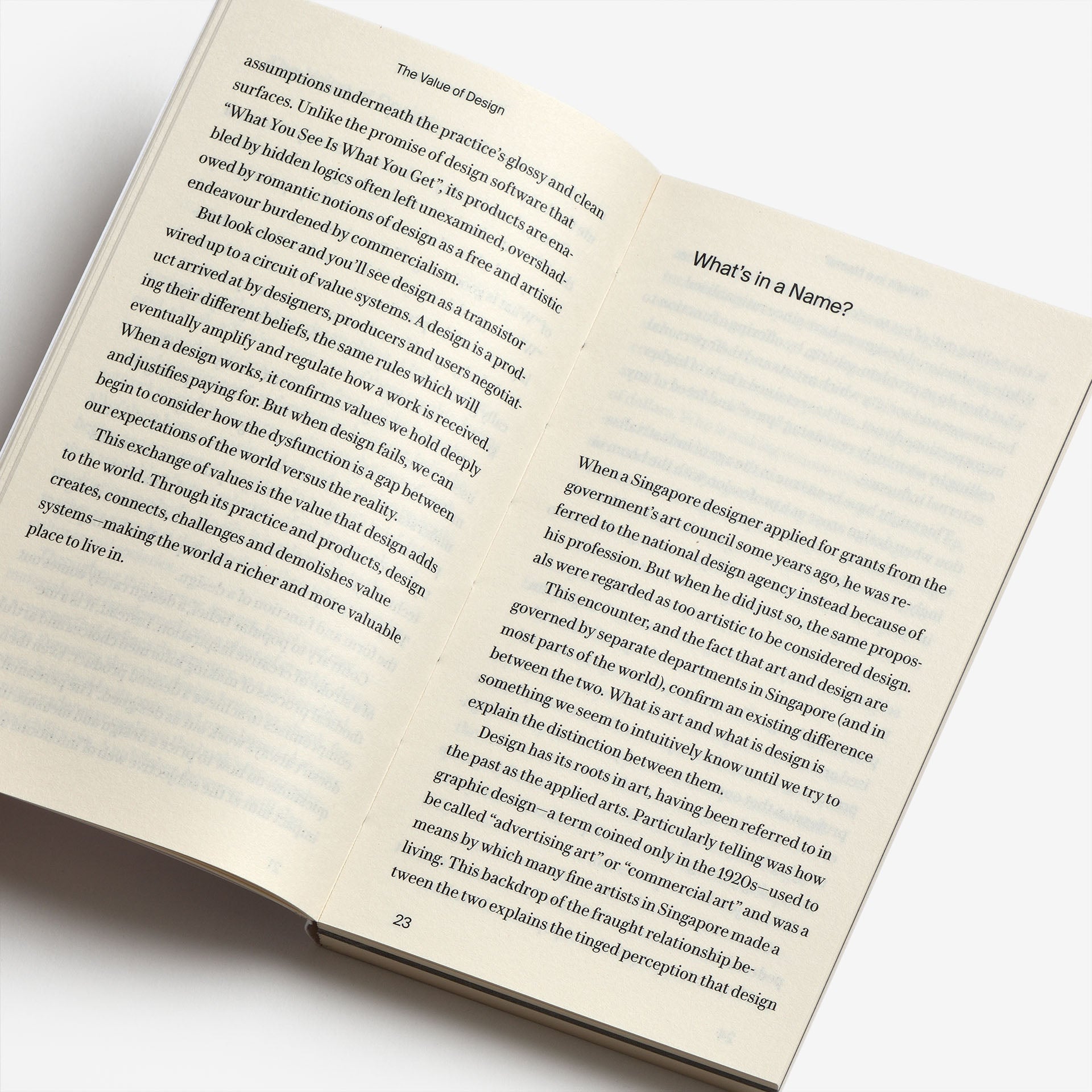 Aesthetics Aside: Observations on Design in the Everyday