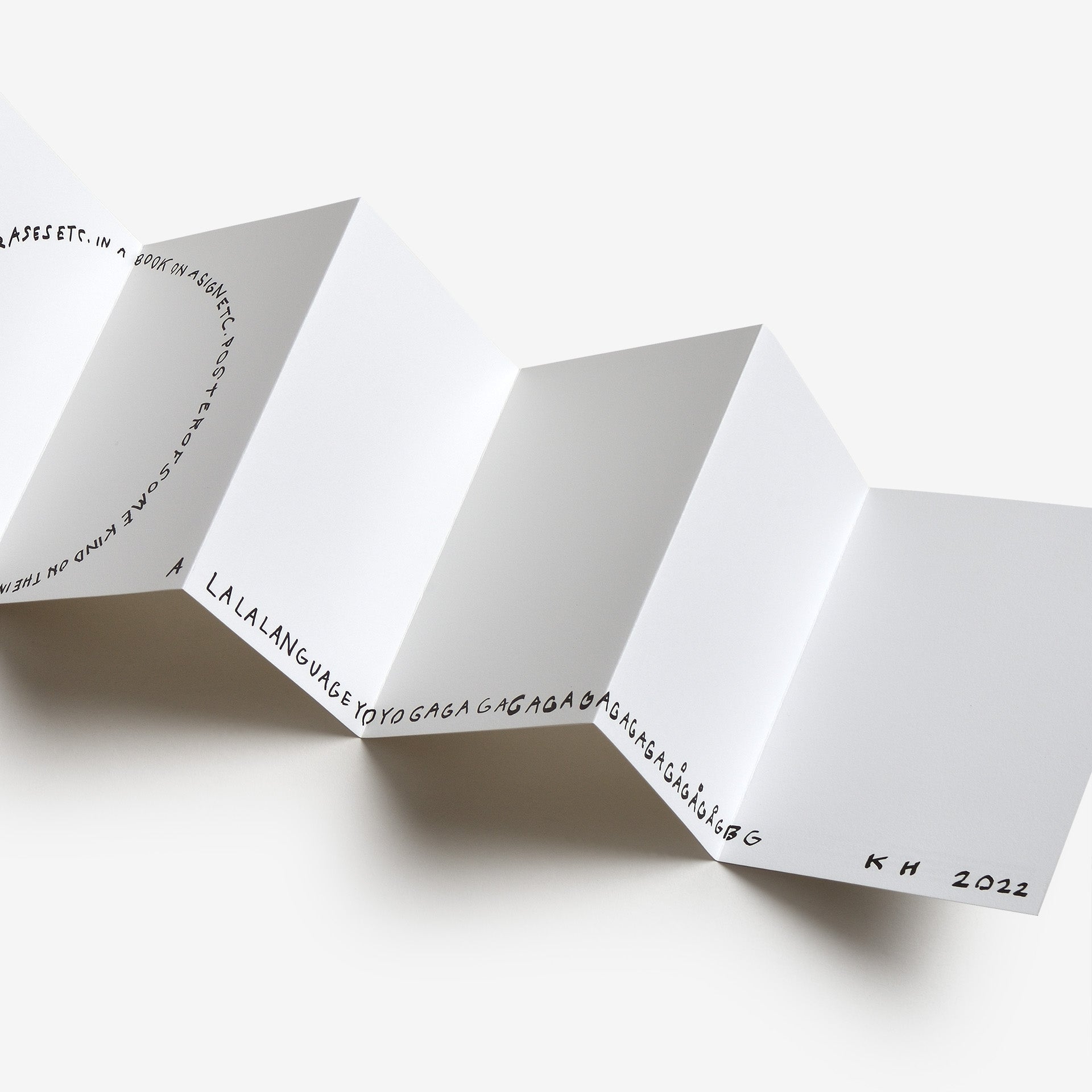 Leporello N° 07 by Karl Holmqvist