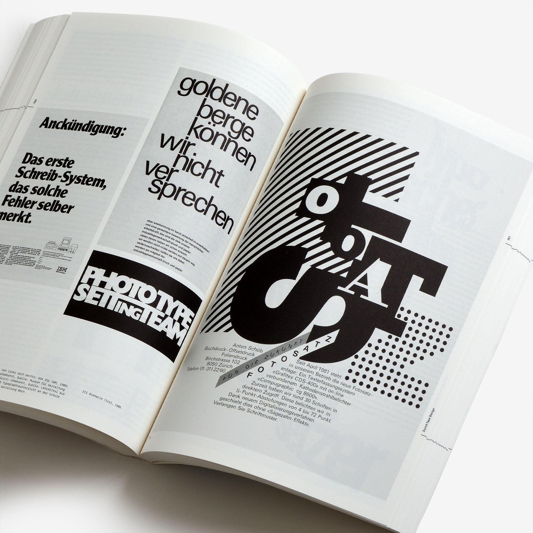 Zurich Type Design | North East